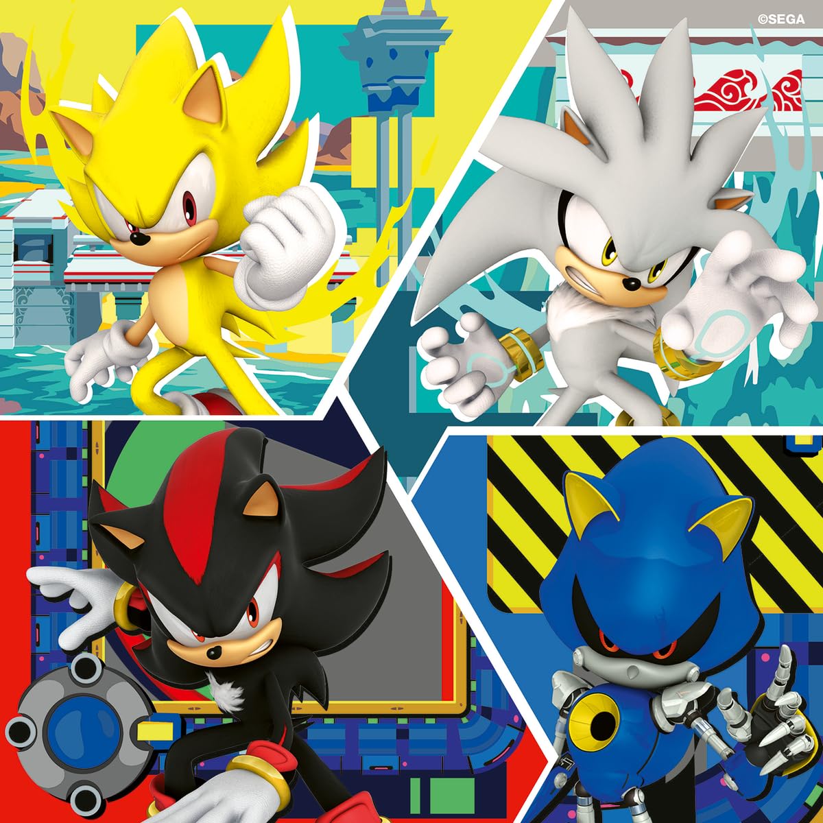 Amazon.com: Ravensburger Sonic The Hedgehog 3 x 49 Piece Jigsaw